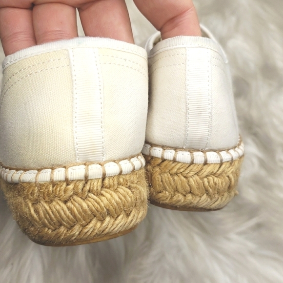 Kensie Homer Sneaker white espadrille 9M - Picture 7 of 11